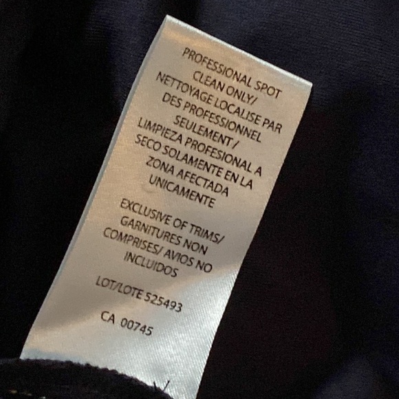 JS Collections Navy Blue Sleeveless Embroidered Holiday Party Gown Maxi Dress 4 - Picture 9 of 9